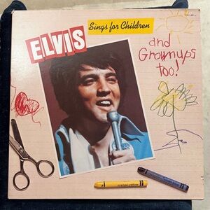 Elvis Sings for Children Vinyl Record